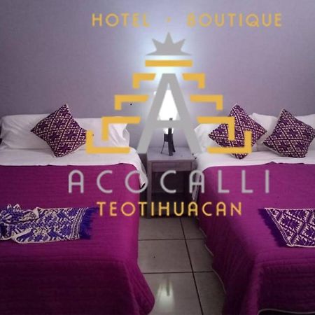 Hotel Boutique Acocalli San Juan Teotihuacán Exteriör bild